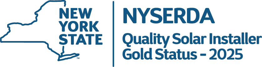 NYSERDA Quality Solar Installer Gold Status - 2025 logo